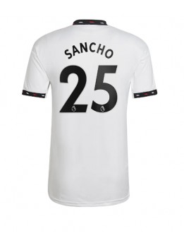 Manchester United Jadon Sancho #25 Auswärtstrikot 2022-23 Kurzarm